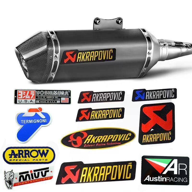 Motorcycle Exhaust Brand Sticker