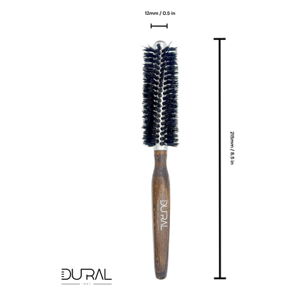 Dural Beech wood quick-styler hair brush with boar bristles - 10 rows