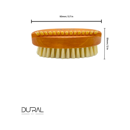 Dural Pear Wood Hand & Nail Brush With Pure Light Natural Bristles