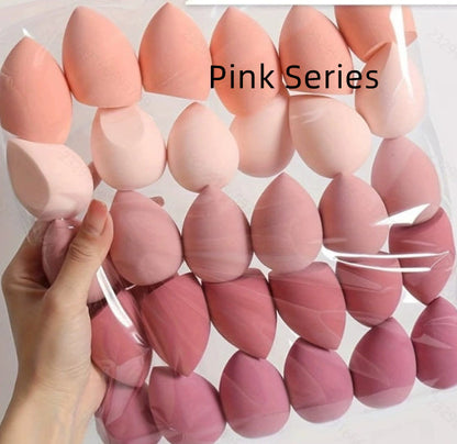 Super-soft Beauty Setnon-absorbent Cosmetic Cushion Puff Reusable Wet Or Dry Disposable Sponge
