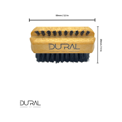 Dural Beech wood travel size hand/nail brush