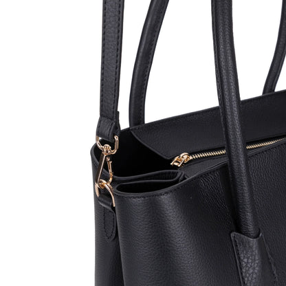 Carrera Novelya Women’s Leather Bag – Full-Grain Calf Leather Top Handle Bag for Elevated Everyday Carry | Minimal & Handcrafted