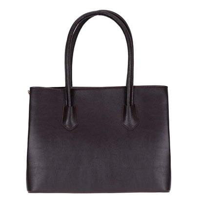 Carrera Novelya Women’s Leather Bag – Full-Grain Calf Leather Top Handle Bag for Elevated Everyday Carry | Minimal & Handcrafted