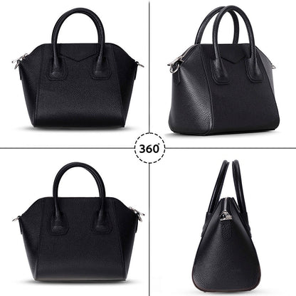 Lorenza Medium Women’s Leather Bag – Genuine Leather Handbag for Everyday Elegance | Minimal & Handcrafted