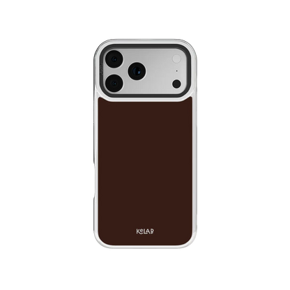 Espresso | Solid Rich Brown iPhone Case
