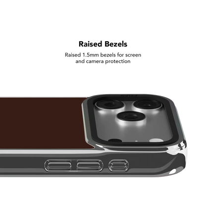 Espresso | Solid Rich Brown iPhone Case