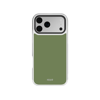 Matcha Bark | Solid Matcha Green iPhone Case