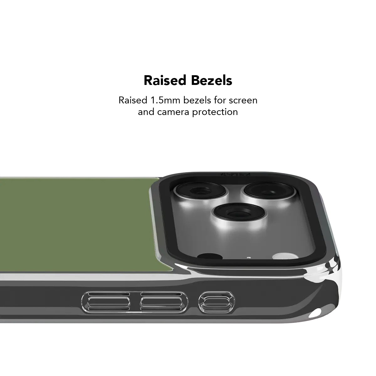 Matcha Bark | Solid Matcha Green iPhone Case
