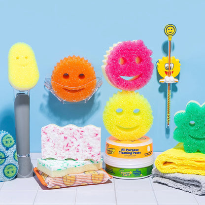 Scrub Mommy Non-Scratch Cleaning Sponges, 3 Count