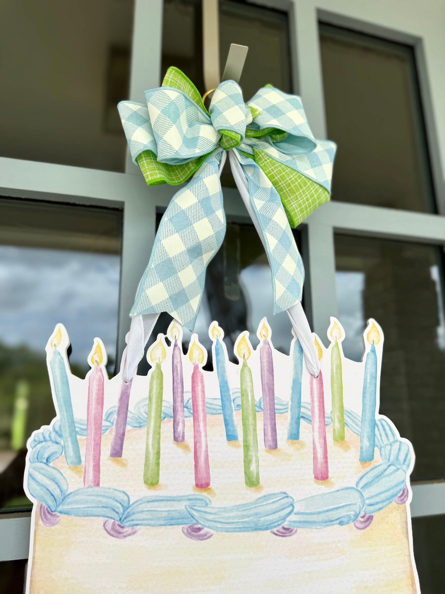 Let's Eat Cake Door Hanger
