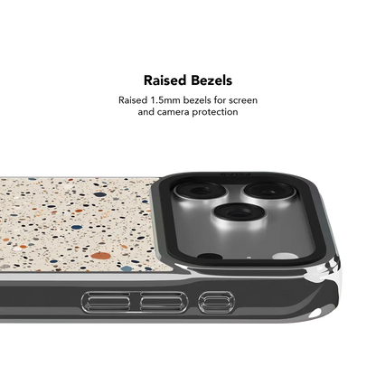 Ivory Haze | Ivory Paint Splatter iPhone Case