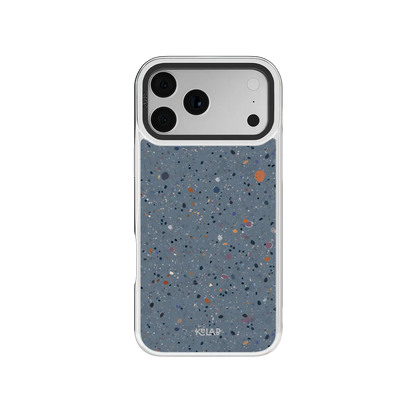 Seaside Drift | Blue Paint Splatter iPhone Case