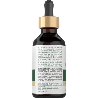 Carlyle Organic Oil of Oregano Liquid Drops | 2 Fl Oz | Vegan Herbal Supplement | Non-Gmo, Gluten Free
