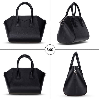 Lorenza Small Women’s Leather Bag – Genuine Leather Handbag for Everyday Elegance | Minimal & Handcrafted