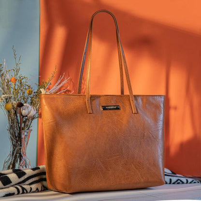 Montana West Tote Bags for Women Purses and Ladies Handbags Medium Size Shoulder Bags with Zipper
