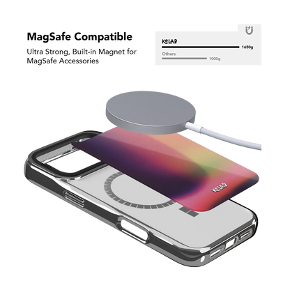 Lucid Ember | Purple Gradient Aura iPhone Case