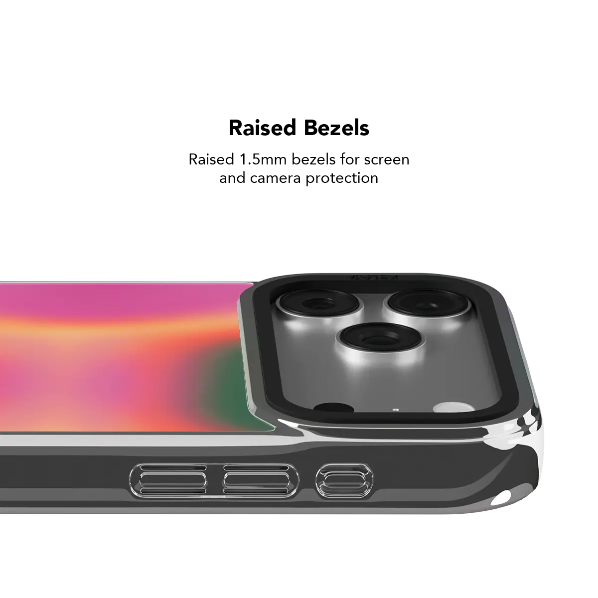 Aurora Pop | Colorful Gradient Aura iPhone Case