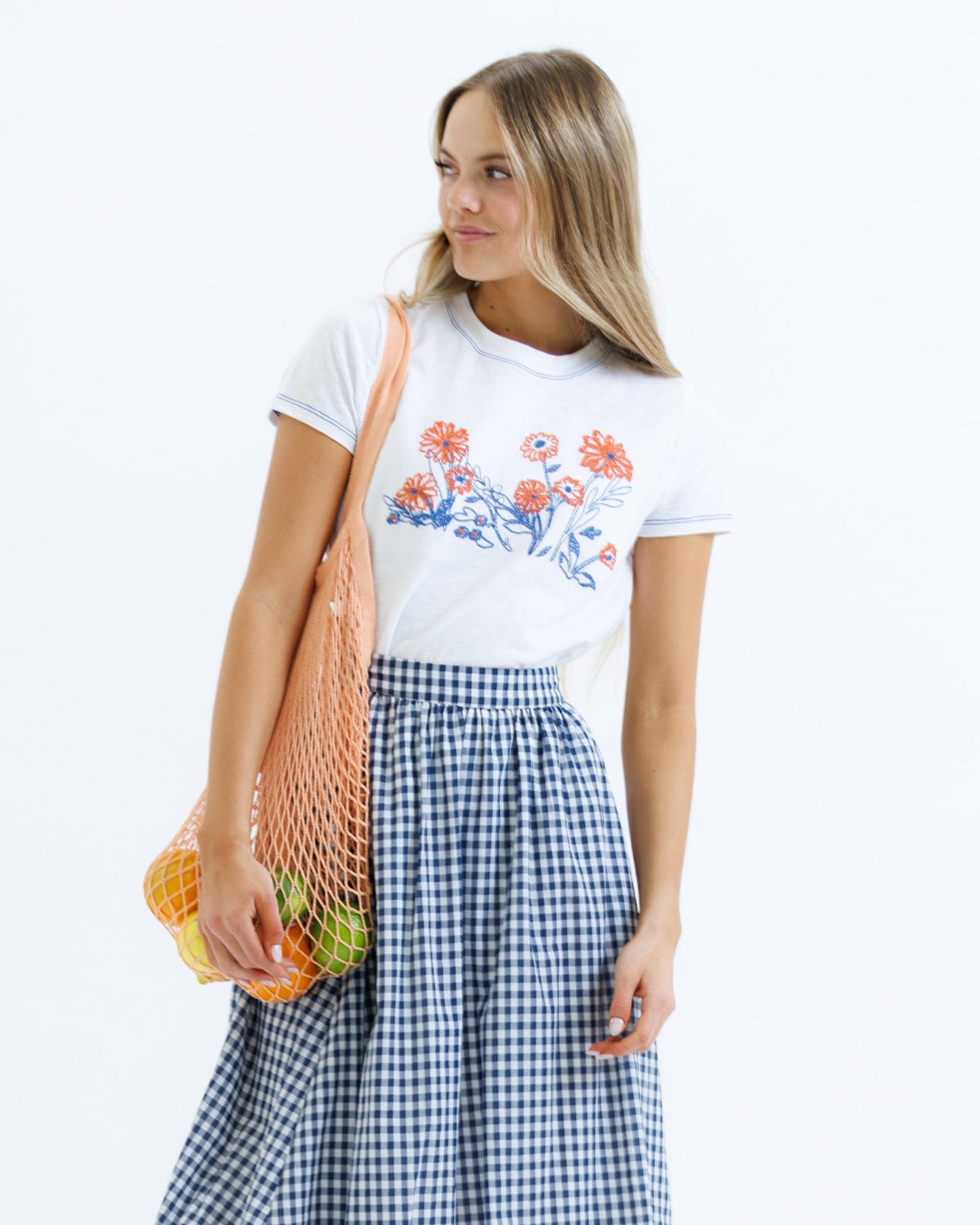 Cross Stitch Tee