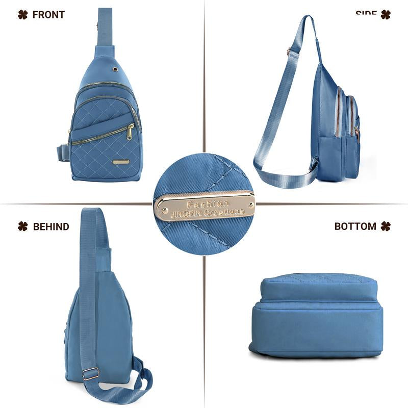 Small Sling Bakpack Crossbody Bags for Women Chest Bag Cross Body Bag Fanny Pack for Outdoors Hiking Traveling,Crossbody Small Sling Backpack Sling Bag for Women Men,Mother'S Day Gifts