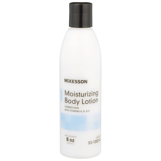 McKesson Hand and Body Moisturizer, Summer Rain Scent Lotion, 8 oz. Bottle 53-1352-8