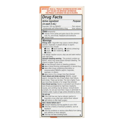 Foster & Thrive™ Children's Ibuprofen Oral Suspension Original Berry, 4 ounces 70677111501