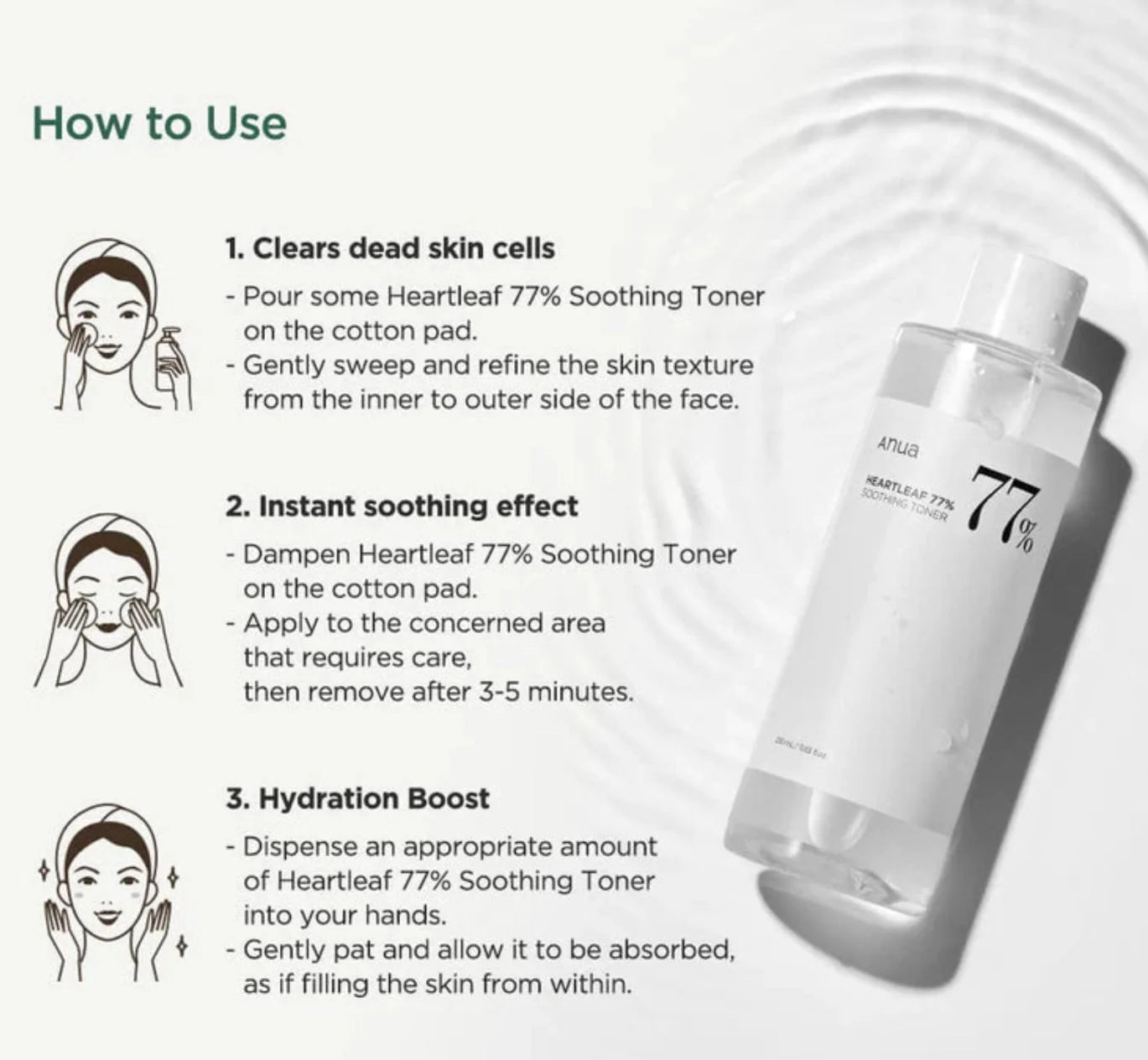 Heartleaf 77 Soothing Toner 250 Ml