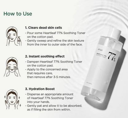 Heartleaf 77 Soothing Toner 250 Ml