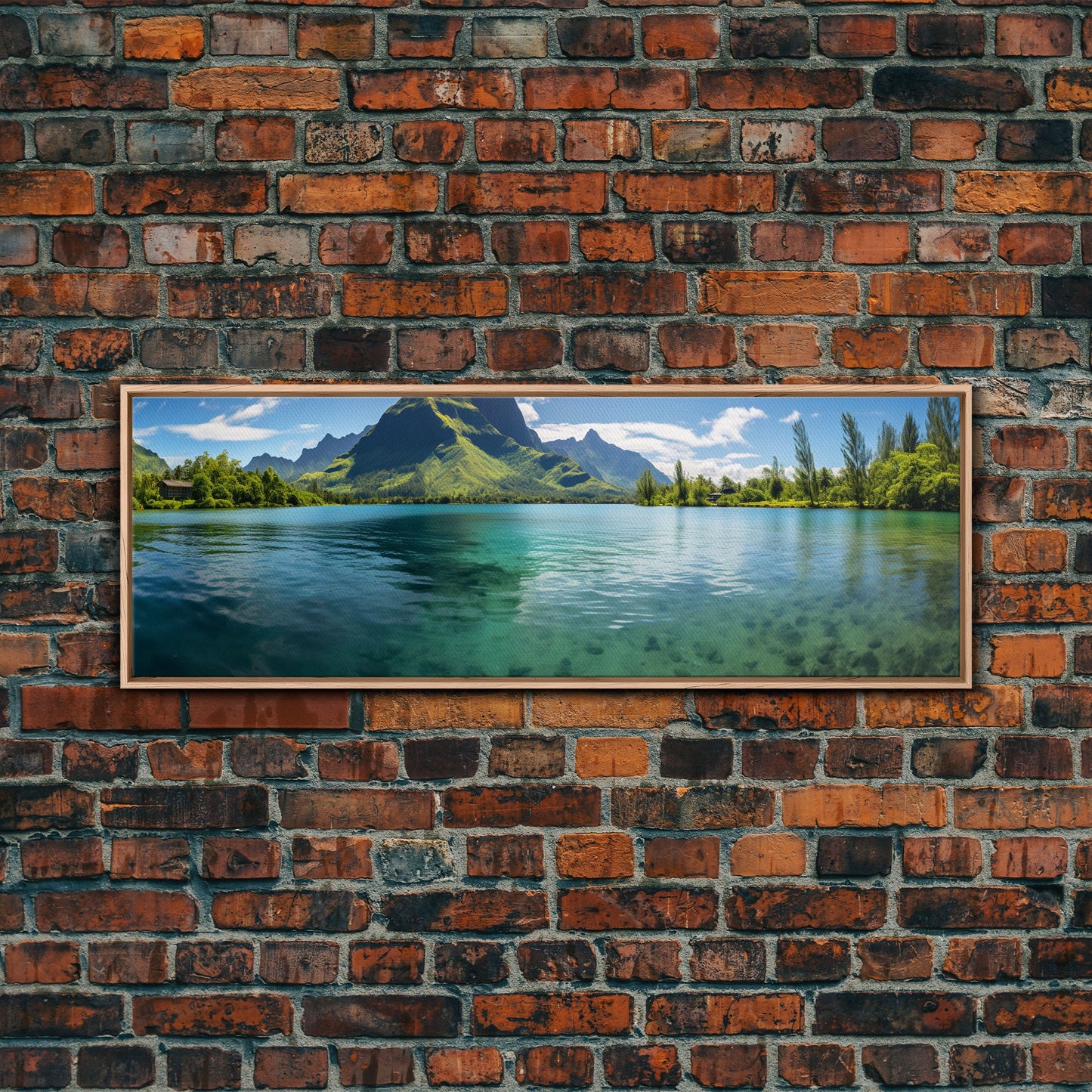 Panoramic Print of Tahiti, Extra Large Wall Art, Panoramic Wall Art, Panoramic Landscape Print, Landscape Photography