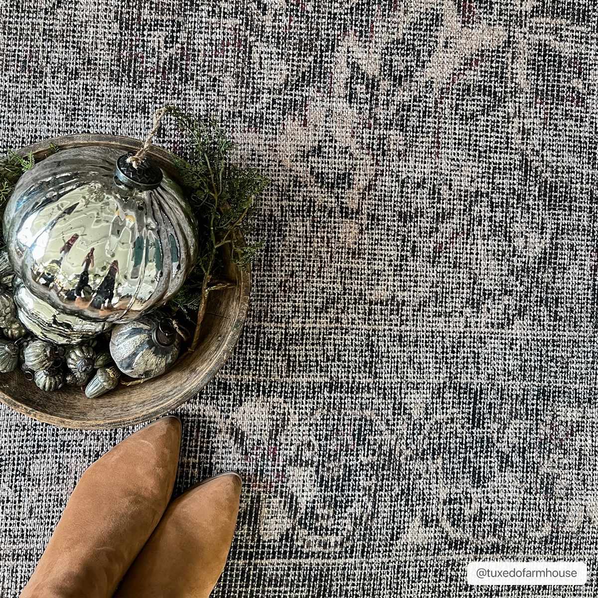 Greenpoint Dusty Blue Washable Rug