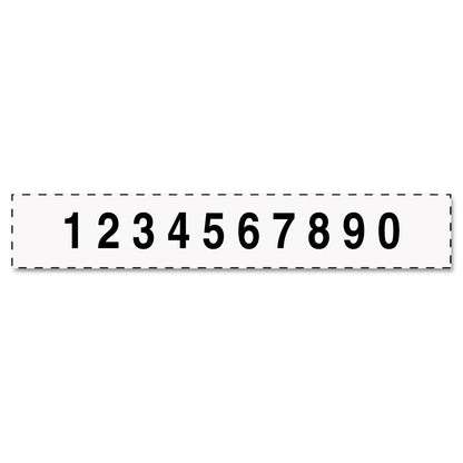 Trodat Professional Self-Inking Numberer, Ten Bands/Digits, Type Size: 2, Black