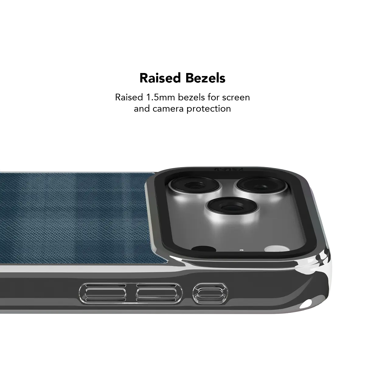 Denim | Blue Flannel Plaid iPhone Case