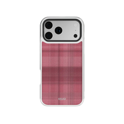 Rosé | Pink Flannel Plaid iPhone Case