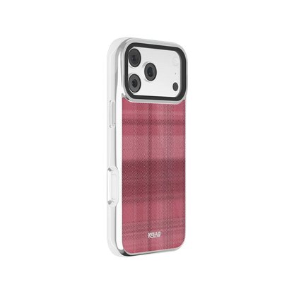 Rosé | Pink Flannel Plaid iPhone Case