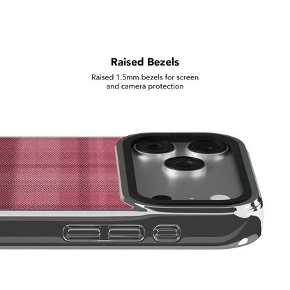 Rosé | Pink Flannel Plaid iPhone Case
