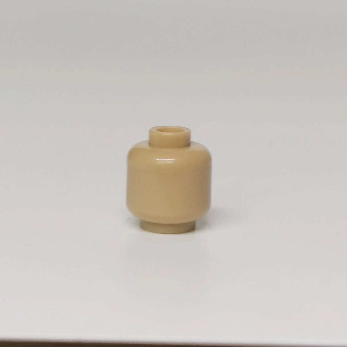 100pcs DIY MOC Building Block Heads | Plain Minifigure Parts for Customization