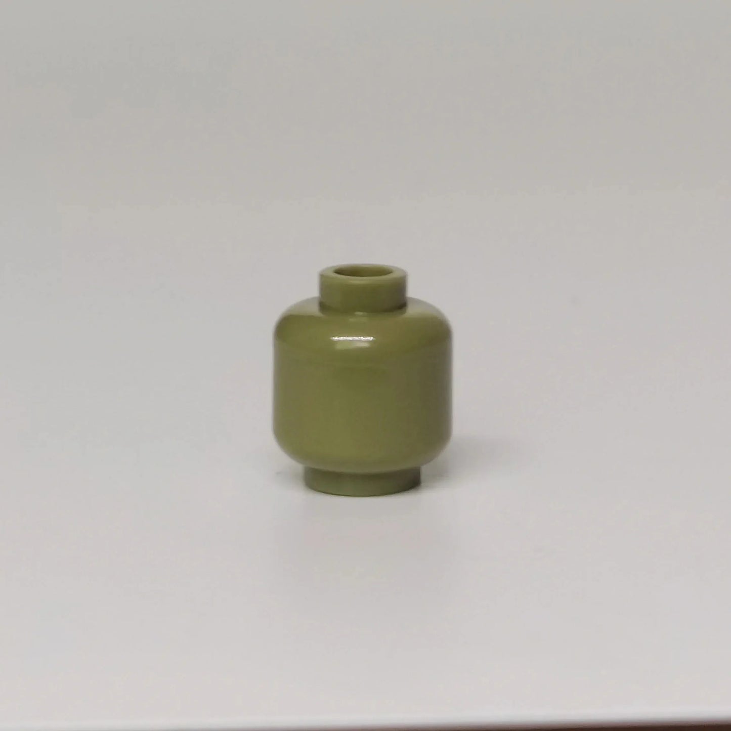 100pcs DIY MOC Building Block Heads | Plain Minifigure Parts for Customization