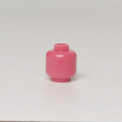 100pcs DIY MOC Building Block Heads | Plain Minifigure Parts for Customization