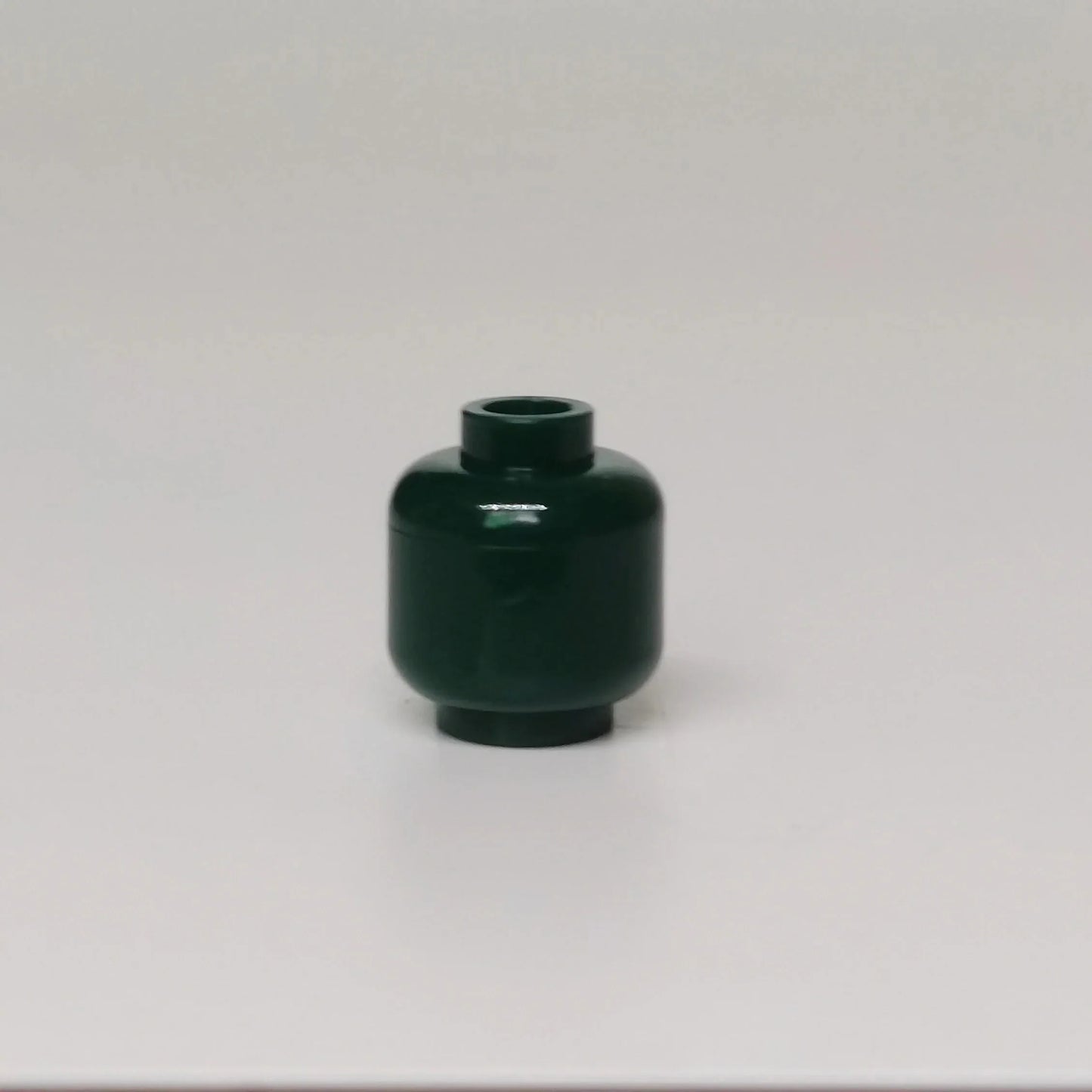 100pcs DIY MOC Building Block Heads | Plain Minifigure Parts for Customization
