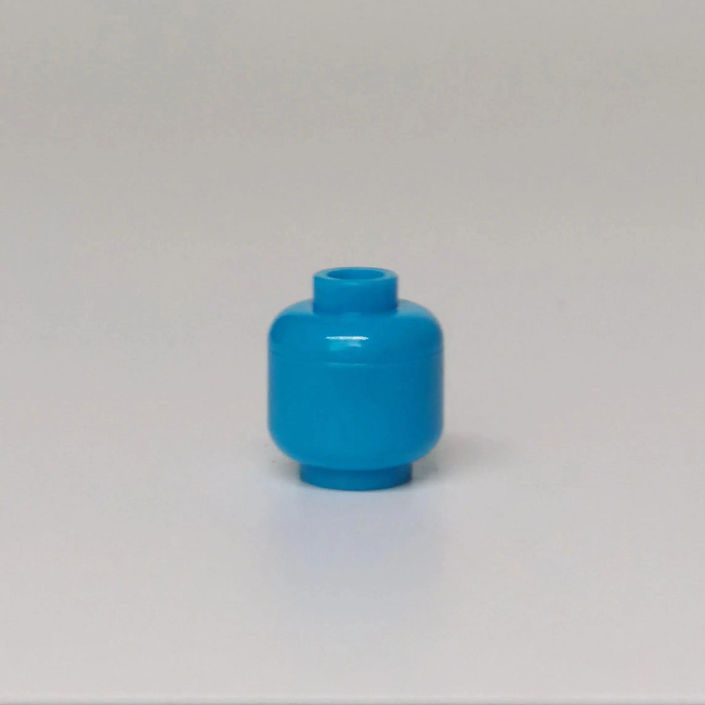 100pcs DIY MOC Building Block Heads | Plain Minifigure Parts for Customization