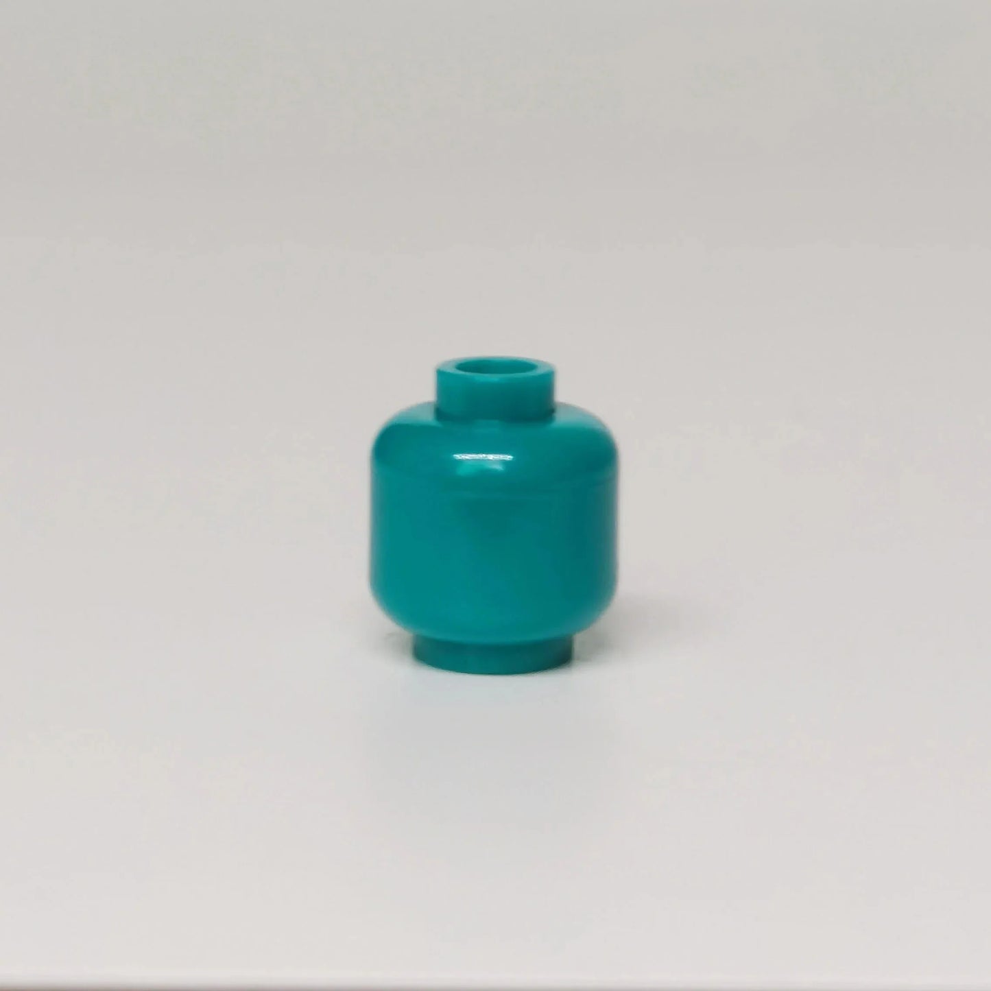 100pcs DIY MOC Building Block Heads | Plain Minifigure Parts for Customization