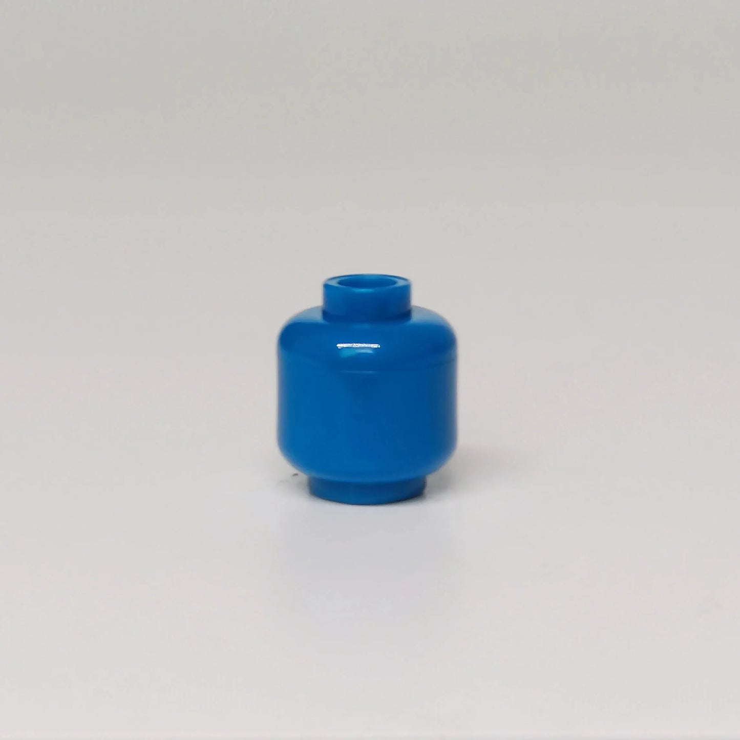 100pcs DIY MOC Building Block Heads | Plain Minifigure Parts for Customization