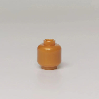 100pcs DIY MOC Building Block Heads | Plain Minifigure Parts for Customization