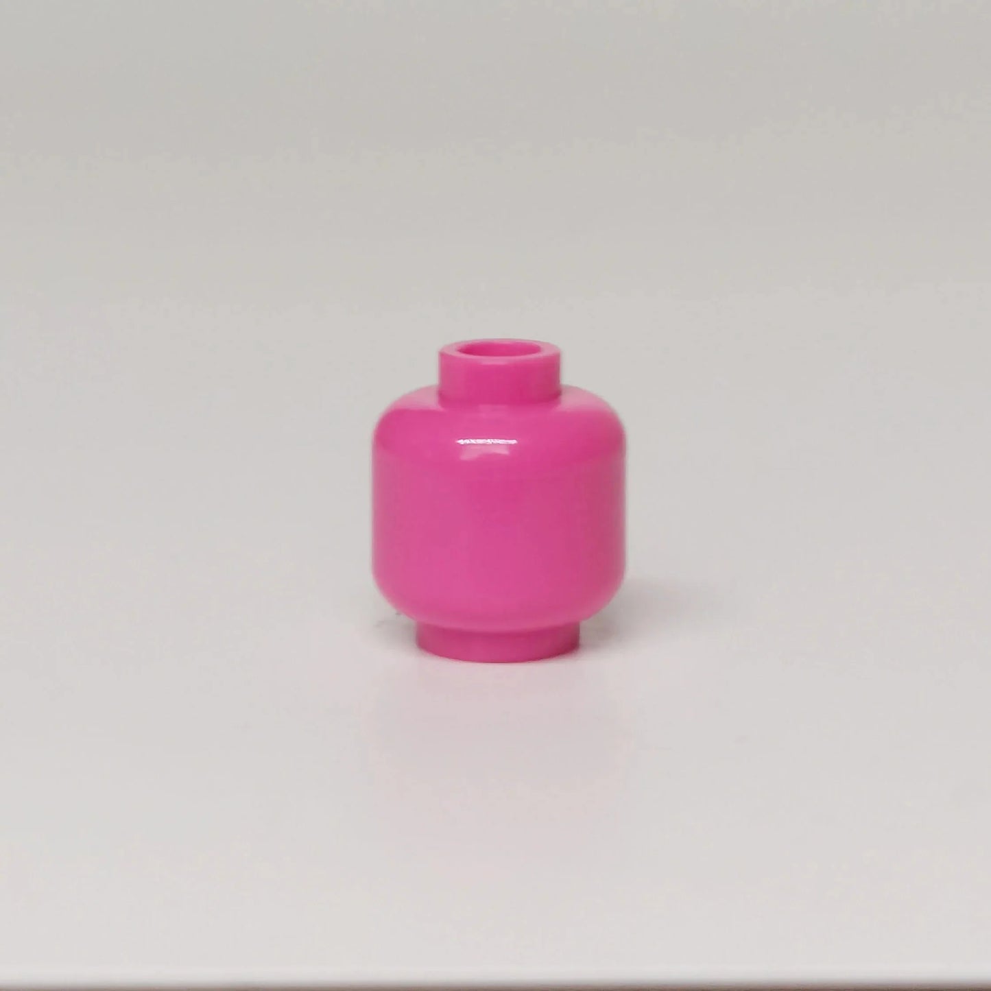 100pcs DIY MOC Building Block Heads | Plain Minifigure Parts for Customization