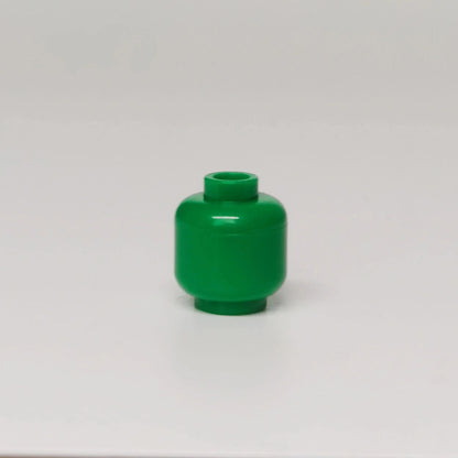 100pcs DIY MOC Building Block Heads | Plain Minifigure Parts for Customization
