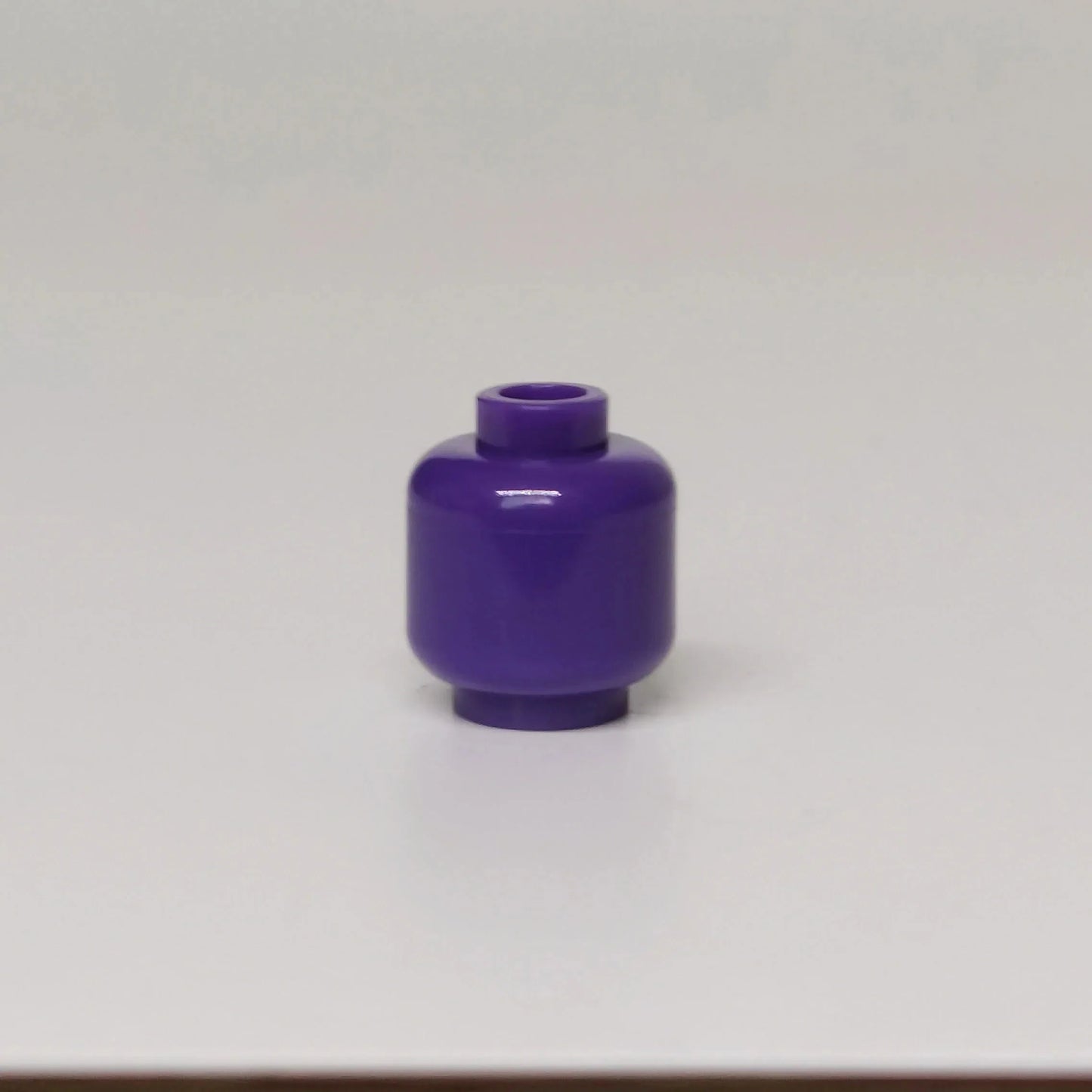 100pcs DIY MOC Building Block Heads | Plain Minifigure Parts for Customization