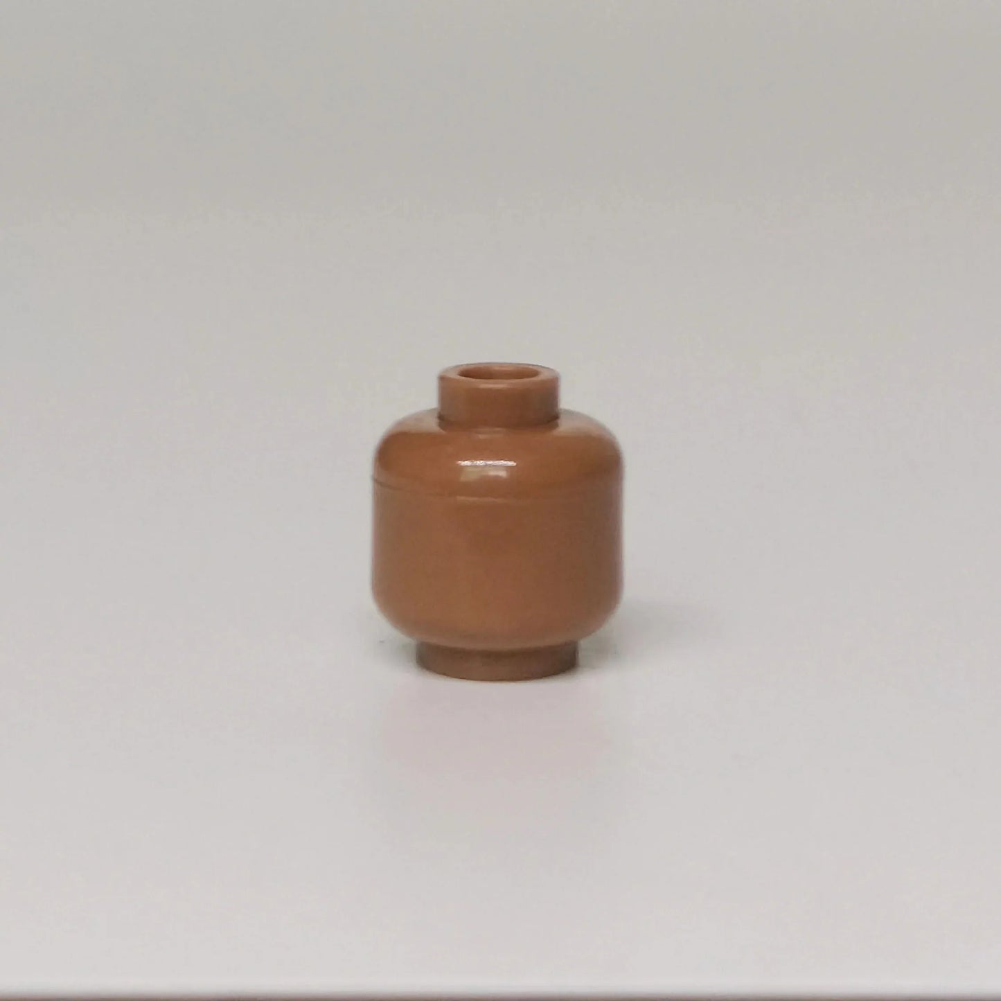 100pcs DIY MOC Building Block Heads | Plain Minifigure Parts for Customization