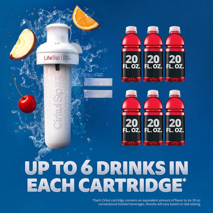 Cirkul Gosip Flavored Water, Makes 36 Energy Drinks. No Sugar, 0 Calories. Flavored Water for Everyday Energy. with Caffeine & B-Vitamins (Black Cherry, Blue Raspberry, Strawberry Watermelon)