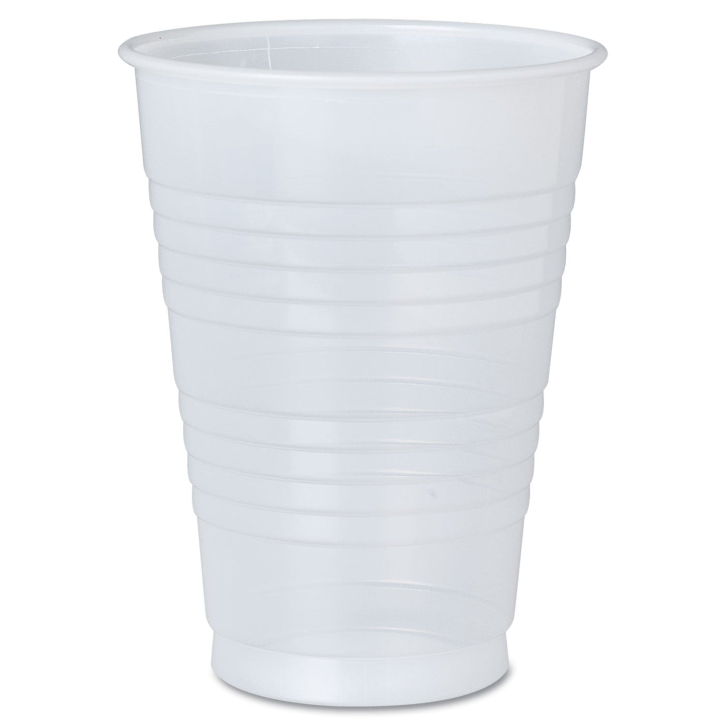 Dart High-Impact Polystyrene Cold Cups, Perfect Pak, 12 oz, Translucent, 500/Carton