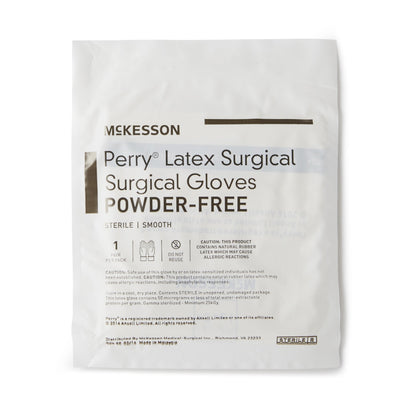 McKesson Perry® Performance Plus Surgical Glove, Size 6.5, Cream 20-1065N