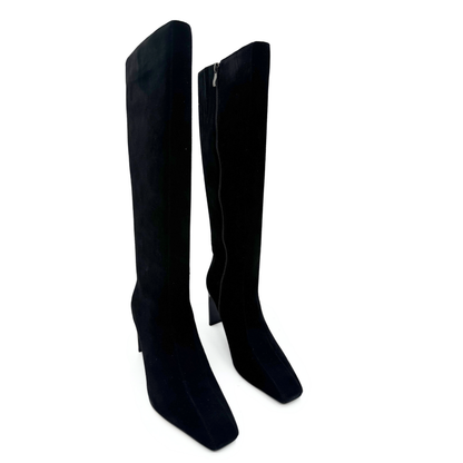 Mishel Suede Knee High Boots